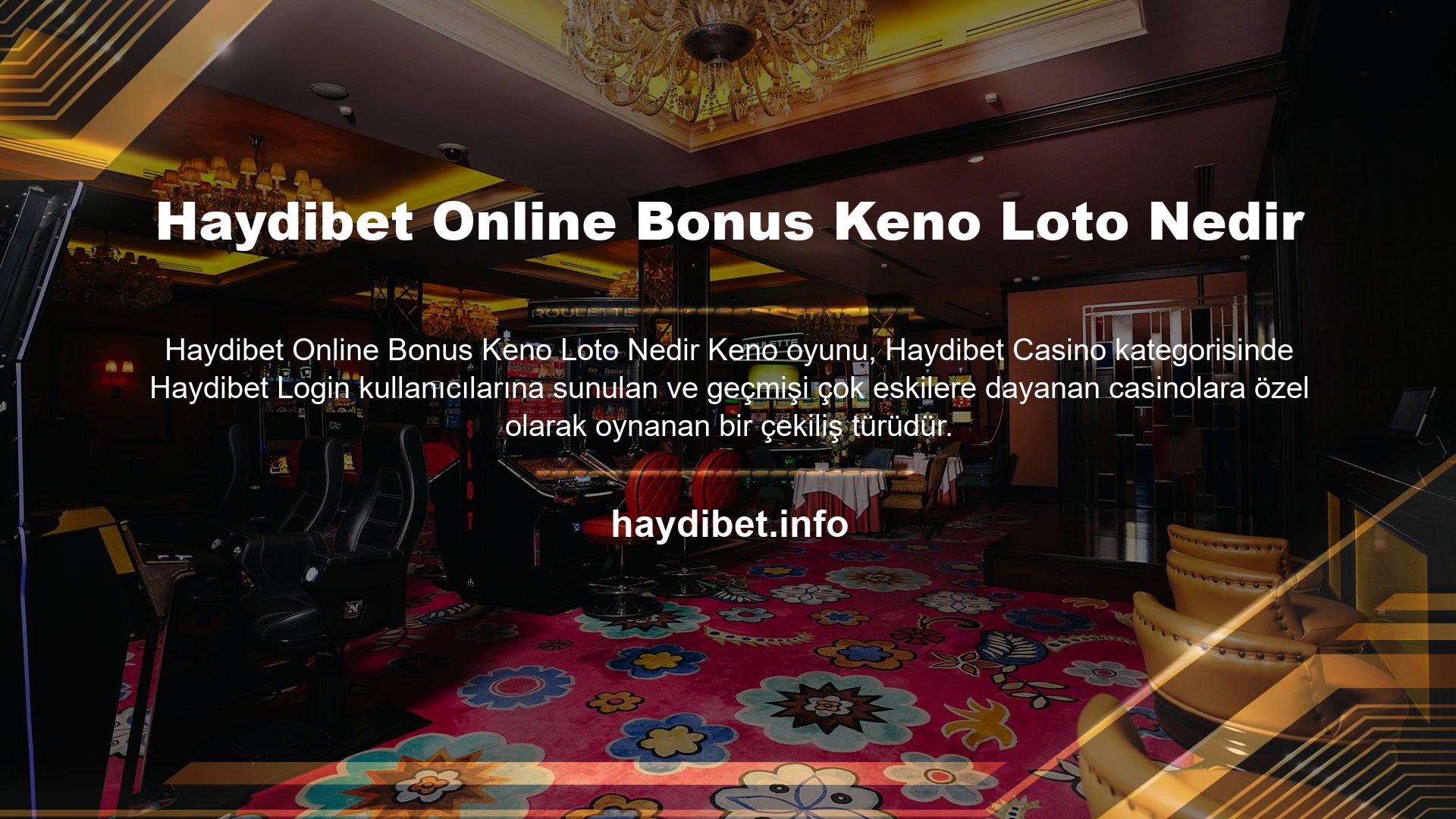 Lotto Keno'da 20 top oynanıyor, 1'den 80'e kadar sayılar seçilebiliyor ve çok düşük bir yatırımla çok yüksek kazançlar elde edilebiliyor