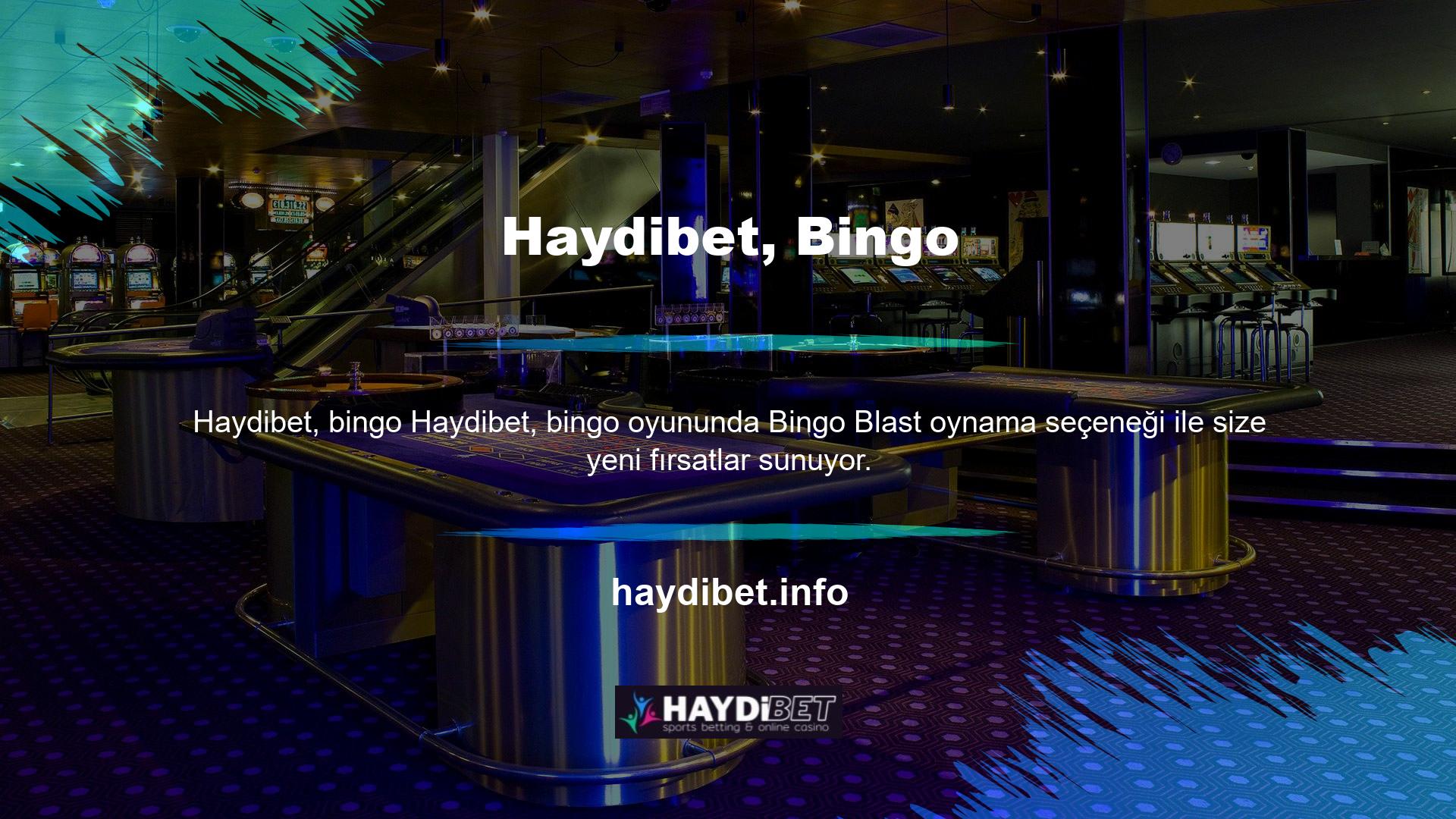 Haydibet Bingo