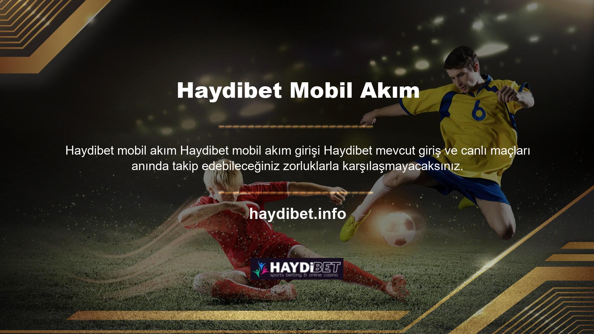 Haydibet Trust Mobile Giriş