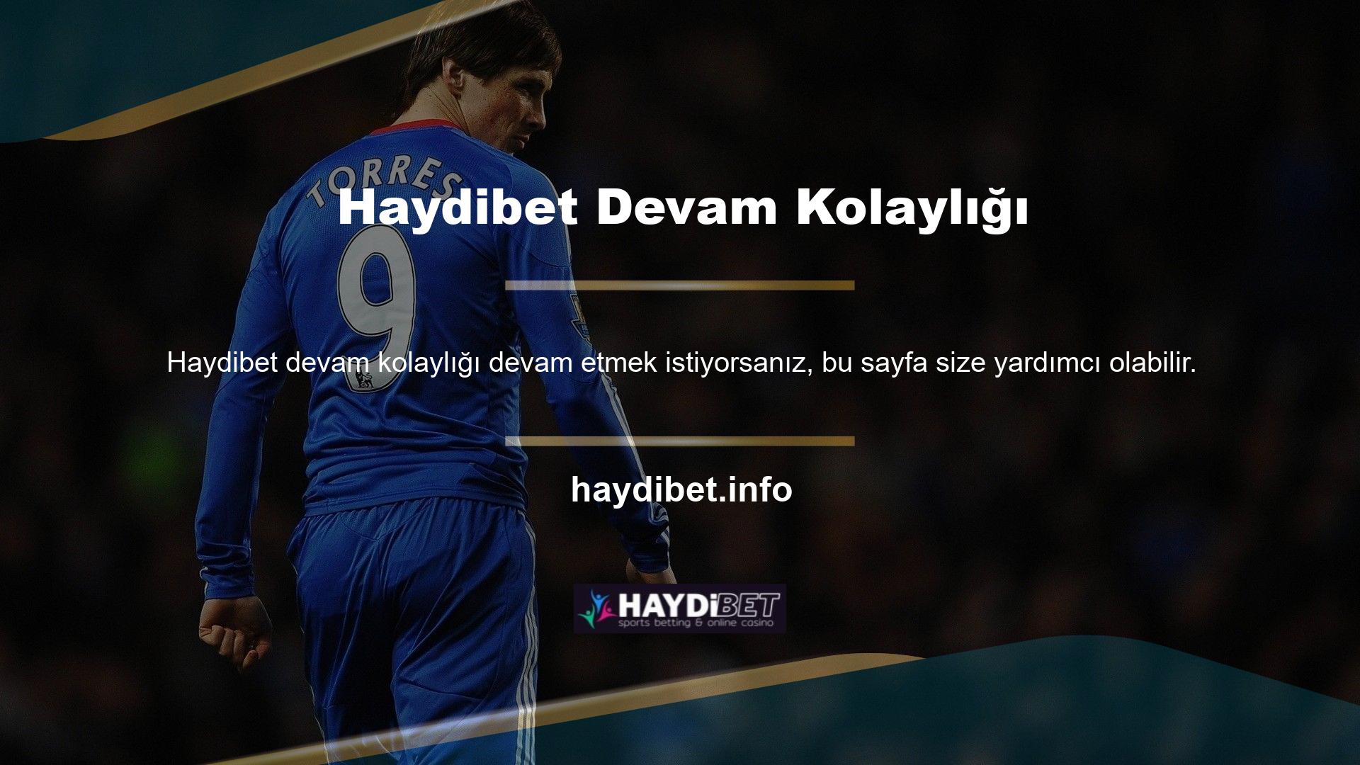 Popüler bir oyun olan Haydibet artık canlı TV'de mevcut