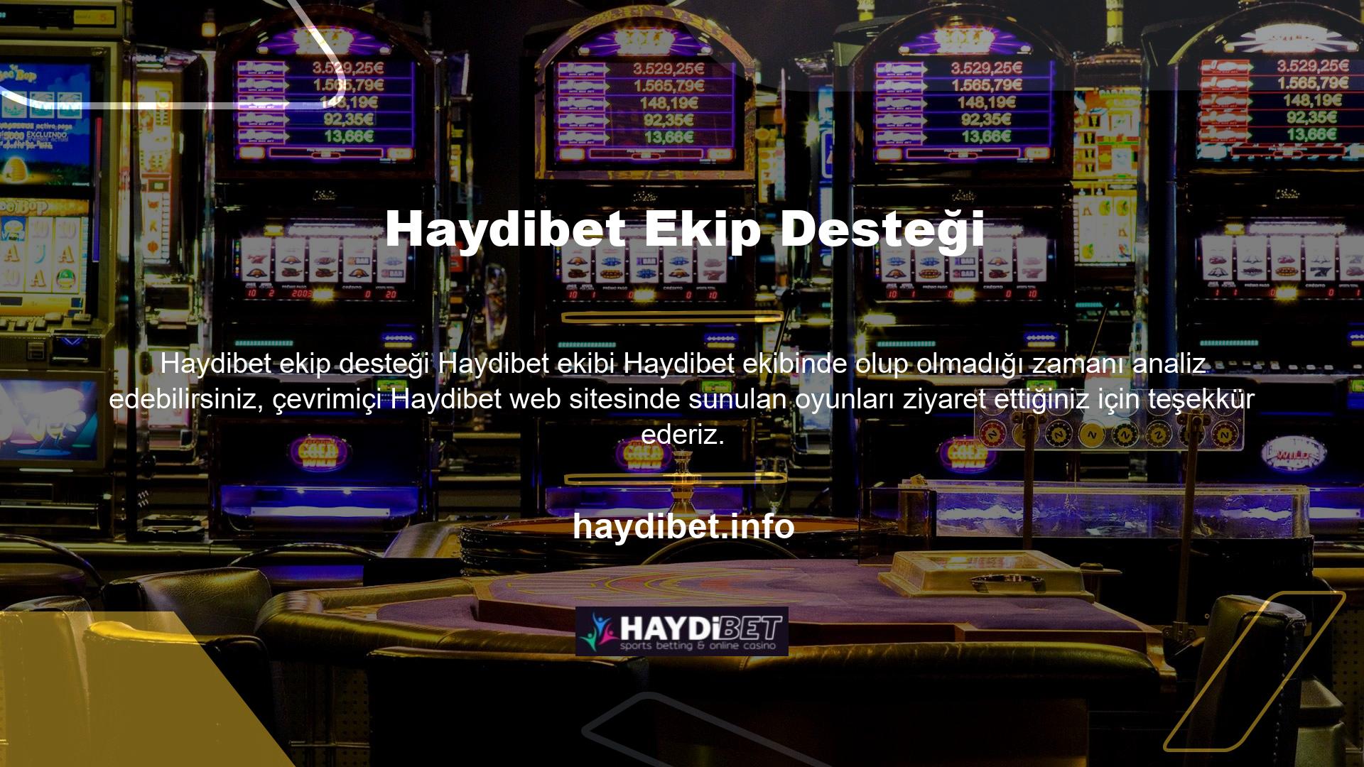 Takımları ve spor departmanlarını kontrol edebiliriz